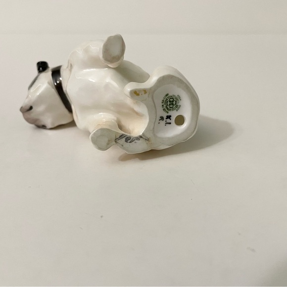 Vintage Royal Doulton K1 Porcelain Sitting English Bulldog Figurine Hand Painted - Picture 7 of 10
